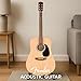 Fender Dreadnought Acoustic Guitar - Natural Bundle with Gig Bag, Tuner, Strings, Picks, and Austin Bazaar Instructional DVD