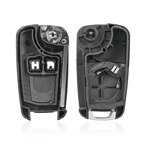 Vailikey (1PCS)2 Buttons Flip Car Remote Control Key Fob Case Replacement For OPEL VAUXHALL Astra J Insignia Meriva Zafira B Car Key Shell Uncut 101 Blade - Image 6