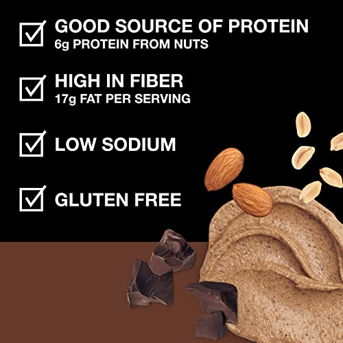 Image of KIND Protein Bars, Dark Almond Butter Dark Chocolate, Gluten Free, Healthy Snacks, 12g Protein, 6 Boxes of 5 (30 Bars Total)