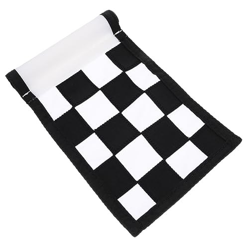 MUSISALY Checkered Training Flag for Golf Practice Lightweight Portable Practice Flag Textured for Enhanced Skill Development The Course