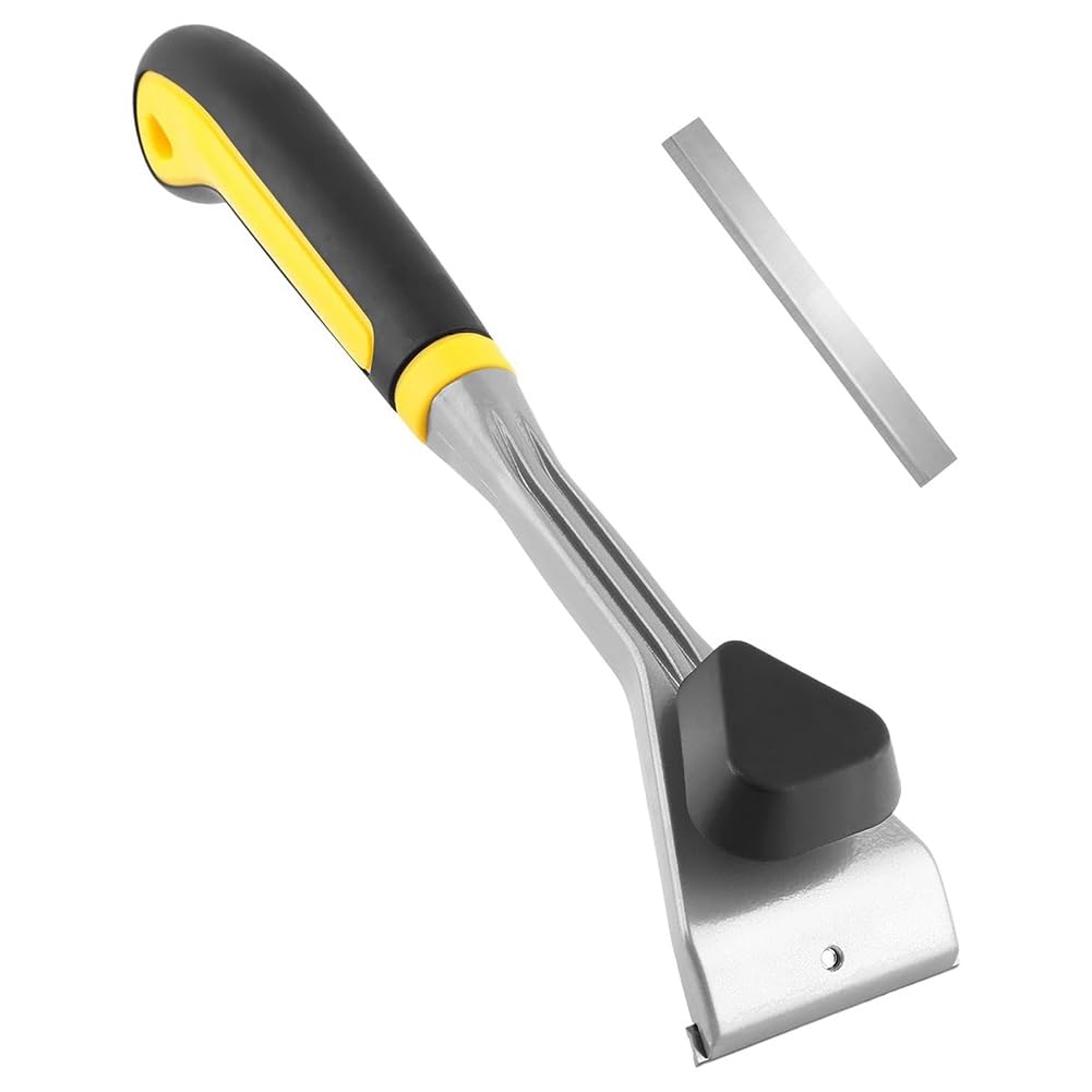Grattoir en carbure robuste pour décaper peinture vernis et colle de parquet