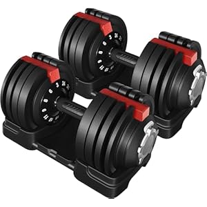 Yaheetech Verstellbare Hantel 12/16-in-1 Kurzhanteln 1,5 bis 18 kg/3 bis 24 kg/2 bis 40 kg Hantel Schnelleinstellung Gewichtsstufen Hanteln für Zuhause & Fitnessstudio