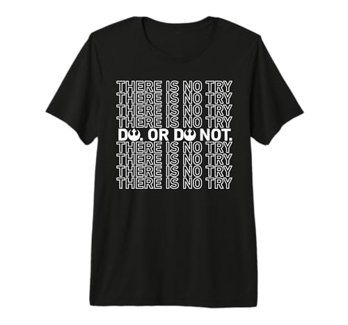 Star Wars Do or Do Not vêtement geek décontracté pour style urbain