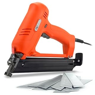 Tacwise 1704 Master Nailer 400ELS Pro, Electric Angled Brad Nail Gun with 1000 Nails, Uses Type 500 / 15 - 40 mm Nails, Orange