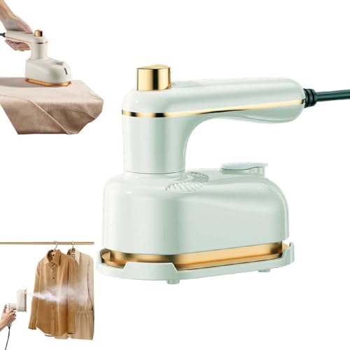 2-in-1 Steamer and Iron – Portable Travel Iron for Clothes