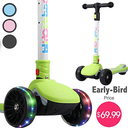 Kick Scooter for Kids 3 Wheels Scooter for Toddlers Girls & Boys, Lean