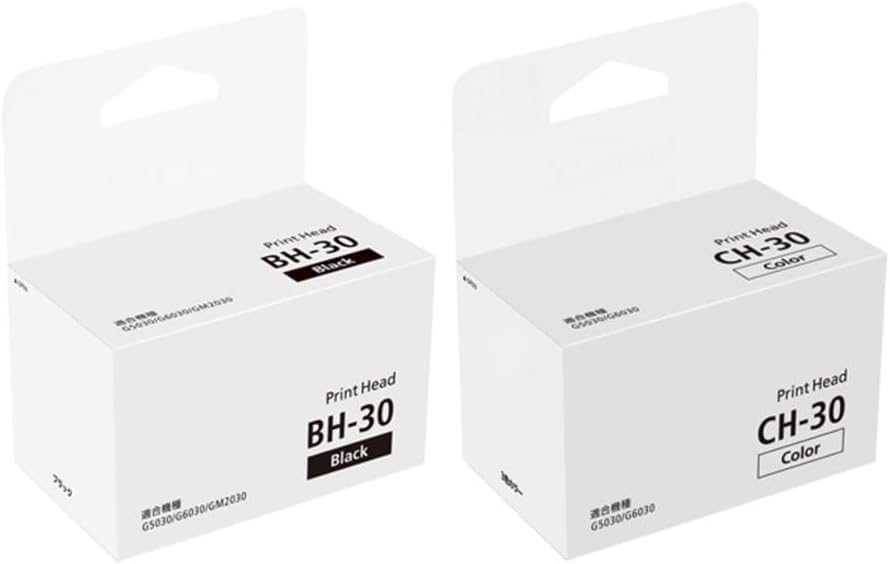 純正 プリントヘッド BH-30 ブラック ＋ CH-30 カラー セット インクカートリッジ 対応プリンタ：G7030 / G60