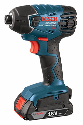 Bosch 25618-02 18-Volt Lithium-Ion 1/4-Hex Impact Driver Kit With 2 Batteries, Charger And Bag #TOP1