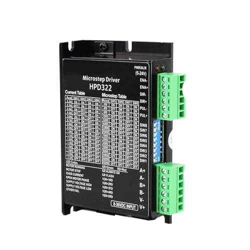 Driver servo pas à pas HPD322 NEMA23 8-36VDC contrôleur moteur hybride imprimante 3D CNC