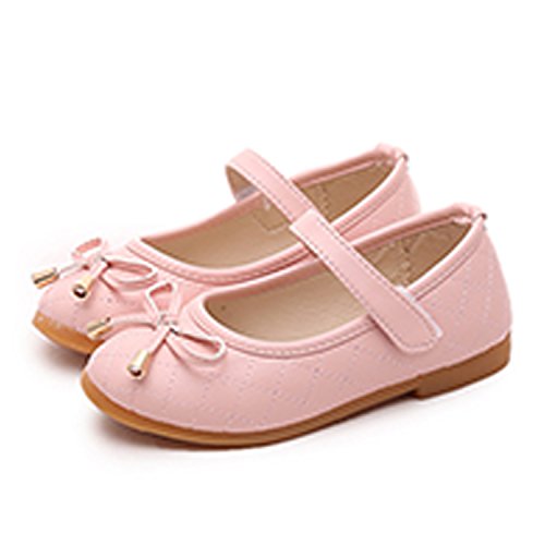 Evelin LEE Little Baby Girls Mary Jane Shoes PU Leather Anti-clip Shoes Flat2