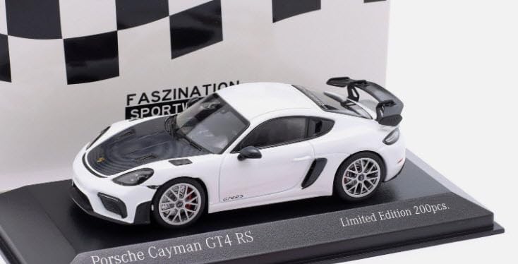 Amazon | ミニチャンプス 1/43 ポルシェ 718 (982) Cayman GT4 RS 2021