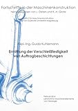 Ermittlung der Verschleißfestigkeit von Auftragbeschichtungen (Fortschritte in der Maschinenkonstruktion)