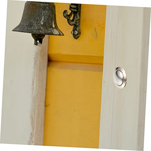 Holibanna 4 Pcs Botão De Campainha Botão Carrilhão Universal Sinos De Porta Para Casas Substituição