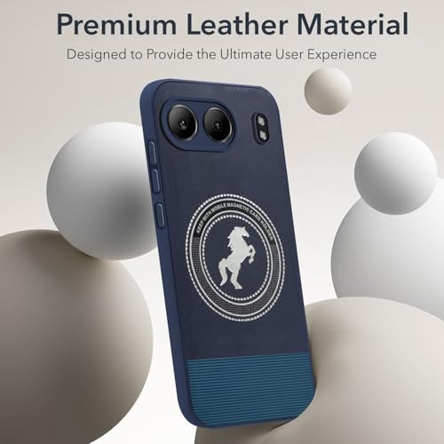Image of Jkobi PU Leather Finish Back Cover Case for Oneplus Nord 4 (Professional Minimalist Texture | MagSafe Compatile | Camera Protection | Sleek Sober Formal)