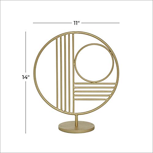 Deco 79 43331 Metal Geometric Decorative Sculpture Home Decor Statue thumb #5