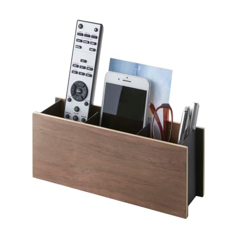 YAMAZAKII Aufbewahrungsbox, Stahl, Braun, One Size Cover