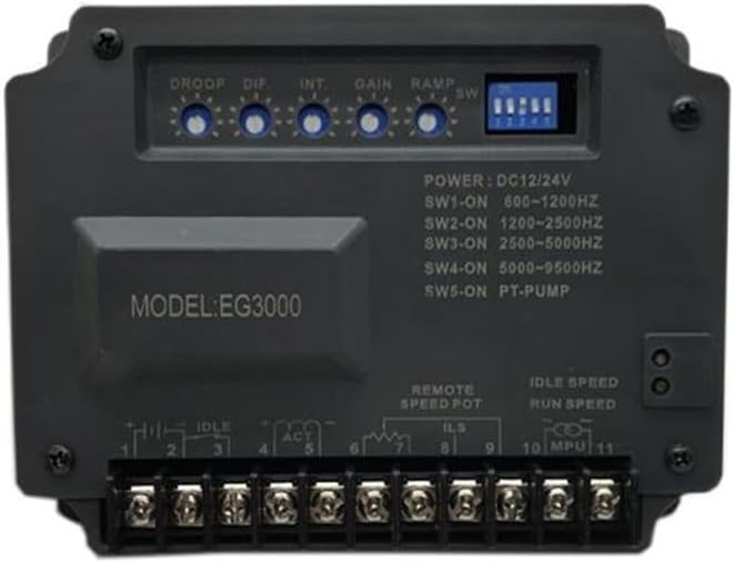 EG2000 EG3000 Genset Governor Control Unit Generator Electronic Speed Controller(EG2000)