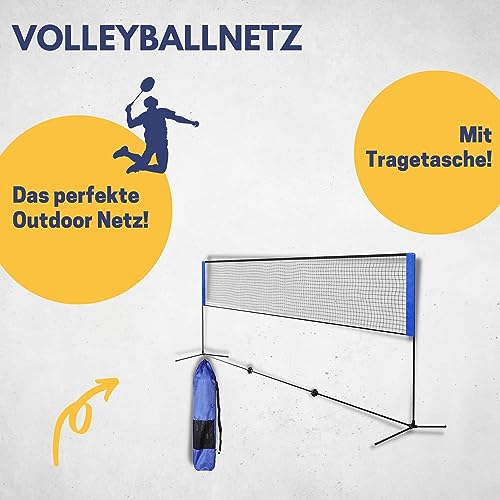 Volleyballnetz für Outdoor-Sportarten – 4 in 1