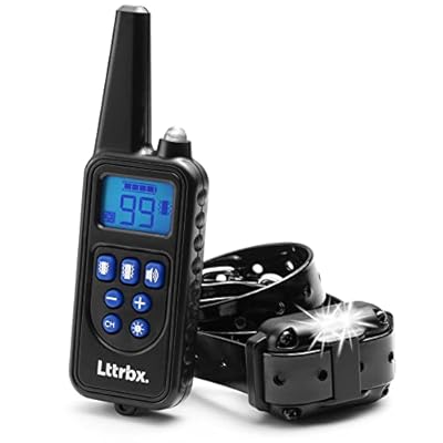 Remote Dog Training Collar with 4 Modes? Multi-dog System, Rechargeable IPX7 Rainproof Trainer with Beep? 99 Level Standard& Strong Vibration? Light Mode Anti Bark Collar for Small Medium Large Dog