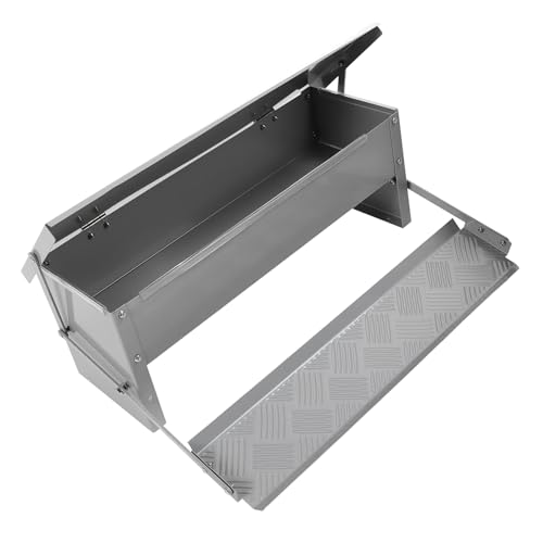 Alimentador Automático de Pedal de Metal RentACoop, Uso Externo, à Prova de Chuva Mantém Seco para G