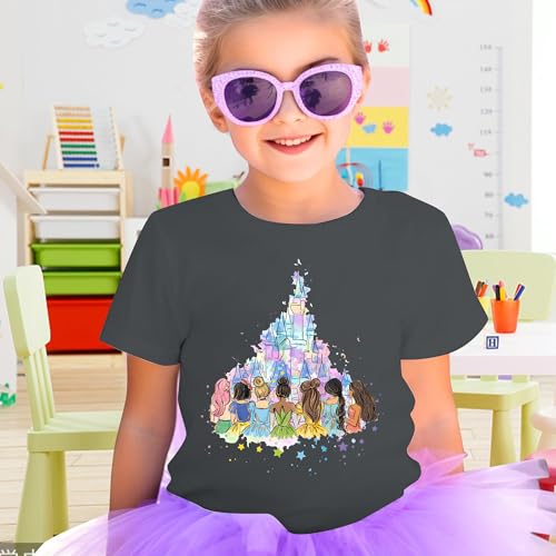 Image of Magical Shirt for Girl: Magic Kingdom Prinecess Tshirt Princess Shirts Youth Girls Cute Family Vacation Trip Tee