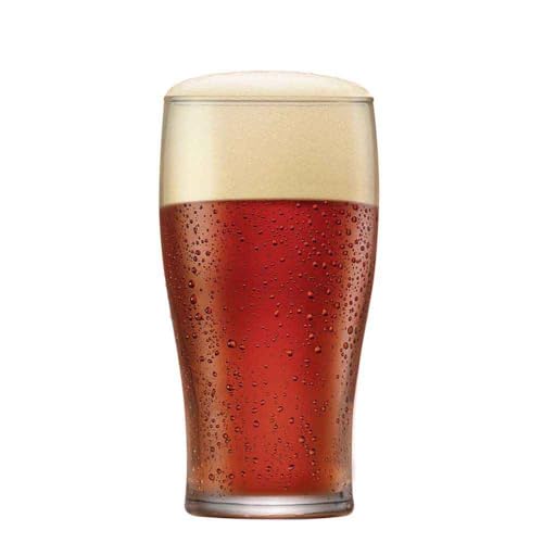 Ruvolo, Copo de Cerveja Pint, Copo de Vidro para Cerveja 590ml