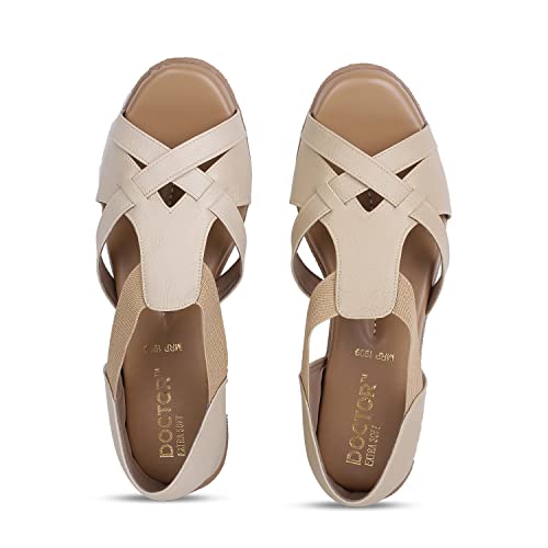 Image of DOCTOR EXTRA SOFT Women's Sandals Ortho Care Orthopaedic Diabetic Daily Use Dr Sole Footwear Casual Stylish Chappals Slippers for Ladies & Girl's K-537