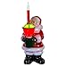 Kurt Adler Injection Mold Santa Bubble Light Tabletop Decoration, 7-Inch