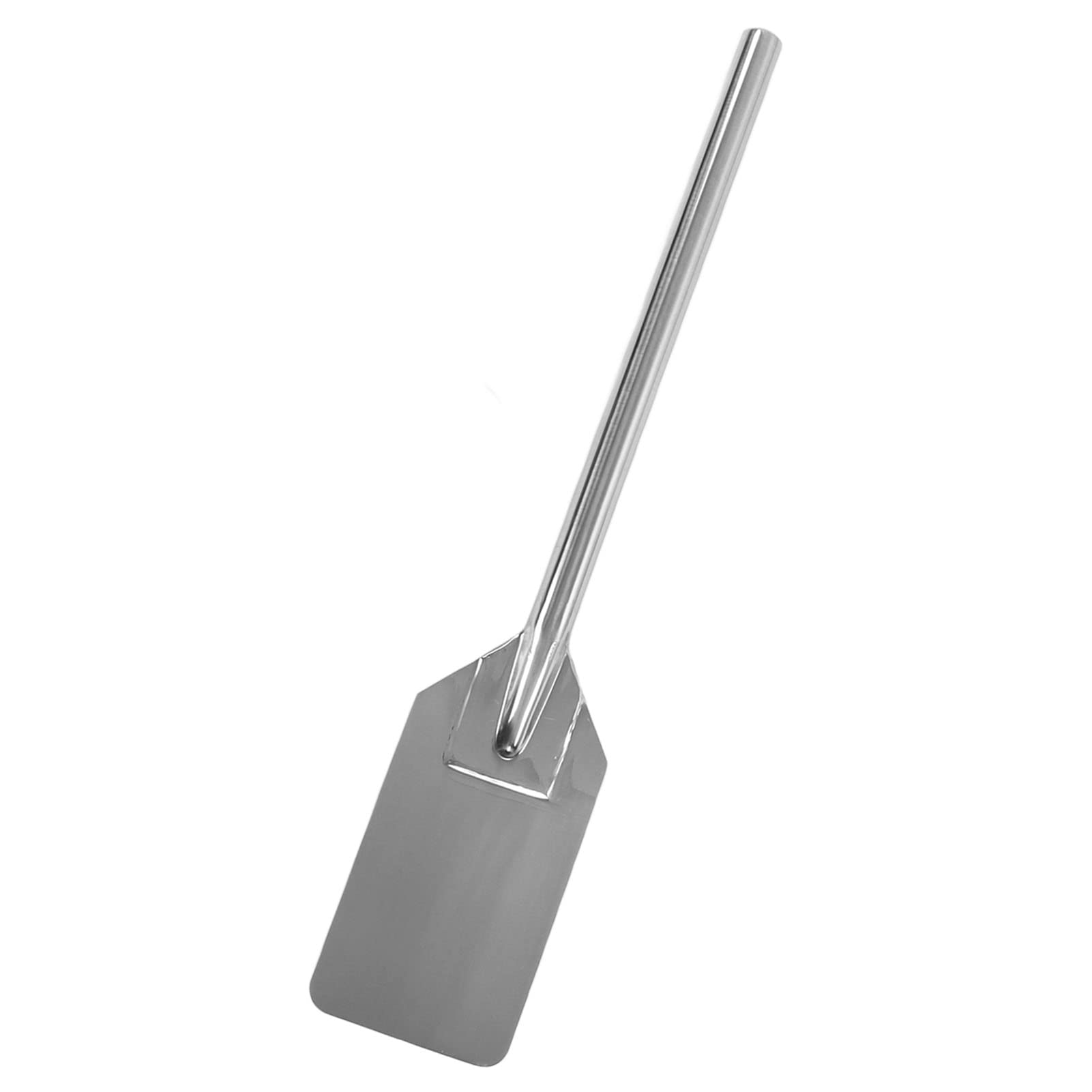 Espátula para Wok de Acero Inoxidable, Herramientas de Cocina de Mango Extra Largo de Metal, Espátula de Mezcla de Cocina Ultra Larga, Espátula de Cocina de Mango Largo Duradero (61CM)