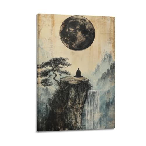 Affiches murales de cascade pour créer une ambiance zen dans votre salon