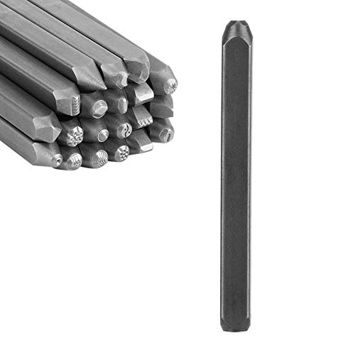 Metal Jewelry Anvil Chisel, Jewelry Punch Stamp Mold, Anvil Chisel Equipment Kit For Jewelry Processing Making Carving Tools + Professional Jewelry Carving Tools (20Pcs) #TOP6