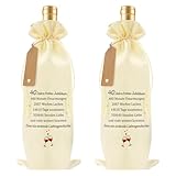 Geschenk Zum 40.Jahrestag Weinhandtasche Rubinhochzeit Geschenke Einzigartiges Hochzeitsgeschenk Partner Geschenke Jahrestag Geschenk Für Ihn Sie Paare Geschenke Ideen Hab Dich Lieb Geschenke