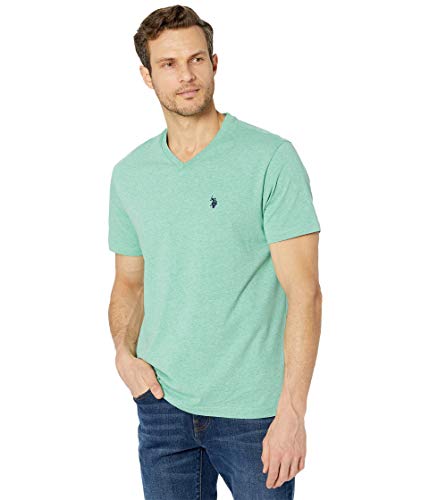 Image of U.S. Polo Assn. Men's Solid V‑Neck T-Shirt