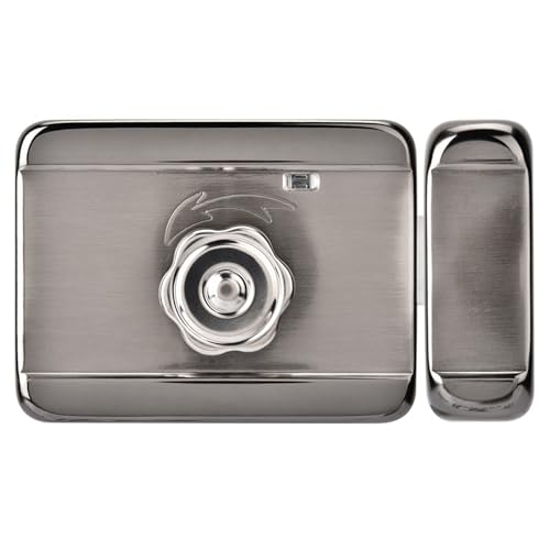 Generic Verrouillage de Porte électronique, Argent 12V pour le Système de Contrôle d'accès à la Maison