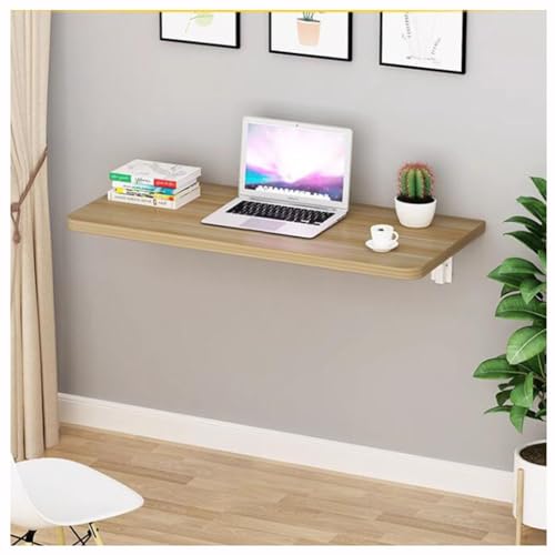 Table de travail pliante murale bois massif design