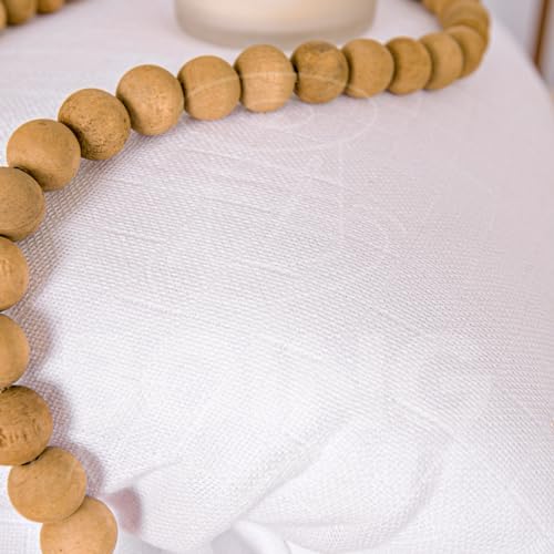 Tecido Fralda em Metro Quadriculada Estrela Mabber 25m x 80cm - Branco