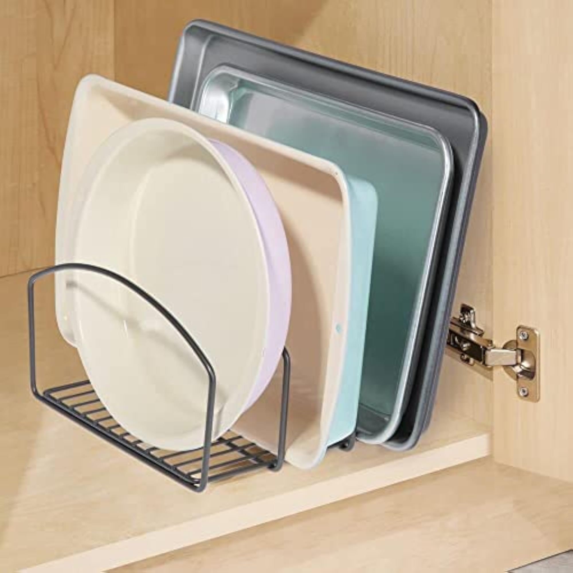 Pan Pot Rack Lid Holder Multipurpose Organizer