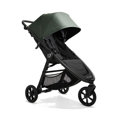 Baby Jogger City Mini GT2 - Passeggino per fuoristrada leggero e pieghevole, colore: verde er