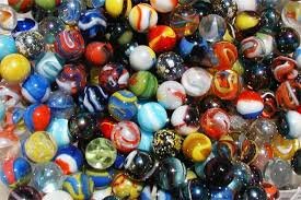 Mega Marbles 5/8 inch Player Marbles, Assorted Colors, Set of 24 (Pack of 2)