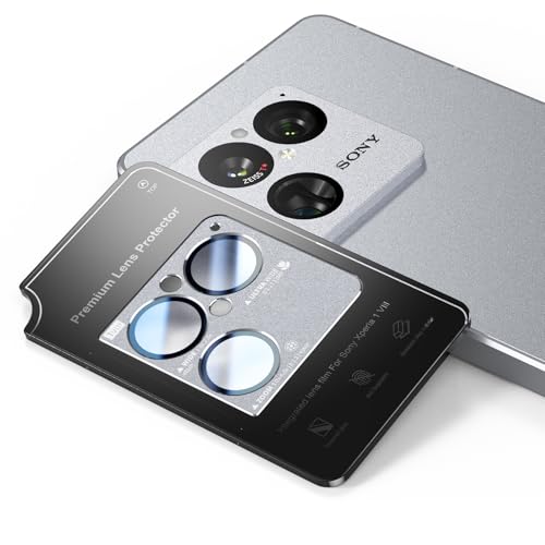 Xperia 1 VIII �p �J���������Y�ی�t�B����, �T�t�@�C�A�K���X��, �A���~�����J�����J�o�[, �����Y�v���e�N�^�[ (�A�C�I���C�g�V���o�[)