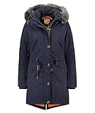  Wellensteyn Damen Parka Wolkenlos Marine (52) XS