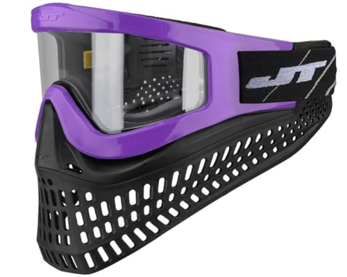 JT Spectra Proflex Goggle Mask with Clear Thermal Lens (Purple/Black)
