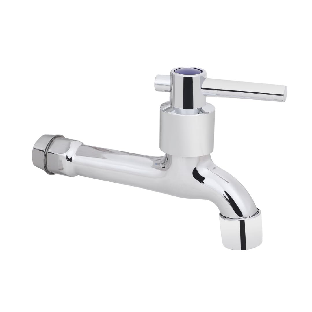 COSSIMO Stainless Steel Tarim Long Body Bib Tap with Wall Flange for Bathroom, Kitchen, Outdoor (Repairable Brass Disc Fittings) - Pack of 1-image-16