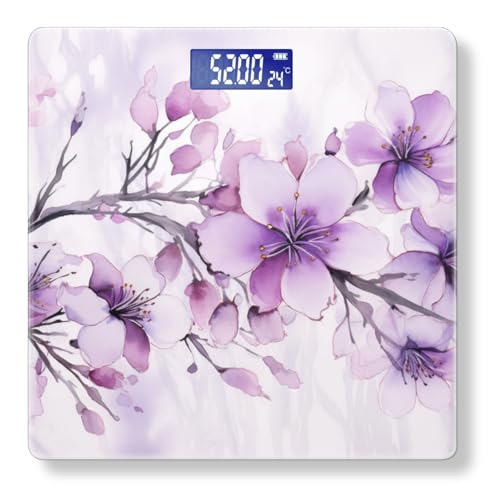 Báscula Digital de Baño Precisión 400 lbs con Pantalla LED miniatura 1