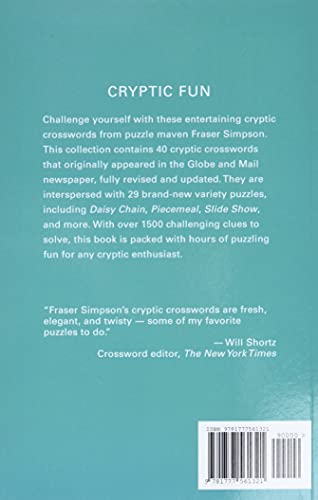 Cryptic Crosswords Volume 3 (Fraser Simpson Cryptic Crosswords) #TOP1