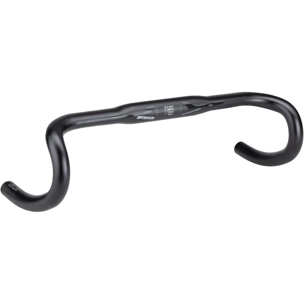 FSA, Gossamer Wing Compact, Drop Handlebar, Diameter: 31.8mm