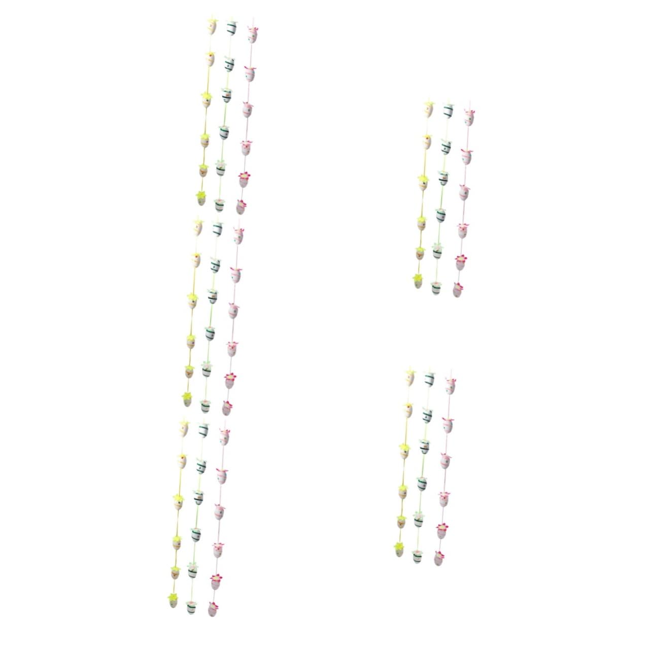 Amosfun 5 Set Forniture Pasquali Easter Egg Easter Decoration Decorazioni Per Albero Di Natale Illuminate Venni Uova Da Decorare Schiume Decorazioni A Base Di Uova Schiuma 3 Pezzi * 5