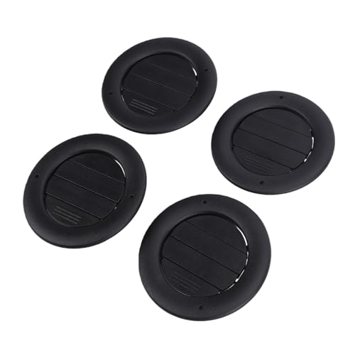 Rehausseur de flux d'air AC avec 4 grilles de ventilation de pavillon E-150 E-250 plastique noir