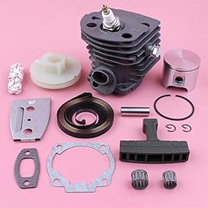 QASULER Zylinderkolbensatz 46mm für Husqvarna 55