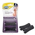 Scholl EXPERTCARE Ruote di ricambio per tallone – Ricarica per la rimozione di calli elettrico Scholl – Con particelle di diamante – 2 rotoli